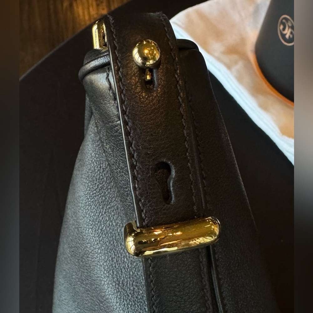 NWOT Prada Arque Large Black Leather Shoulder Bag - Picture 10 of 13